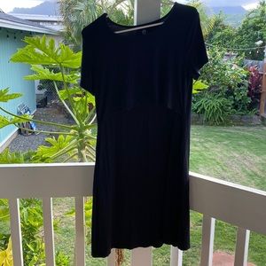 Black Kindred Bravely nursing/maternity dress